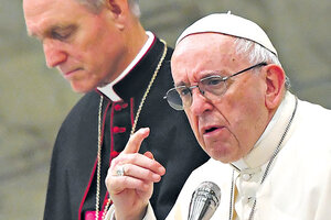 El Papa expresó su preocupación (Fuente: AFP)