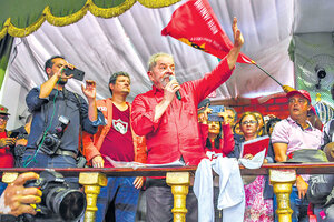 Lula sale de caravana por el Nordeste (Fuente: AFP)