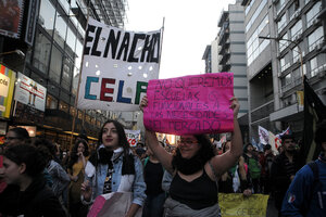 Miles de estudiantes en la calle (Fuente: Guadalupe Lombardo)