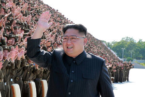 Kim Jong-un juega con mucho fuego (Fuente: AFP)