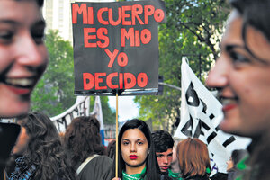 Marea de mujeres por el derecho a decidir (Fuente: Pablo Piovano)