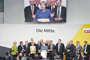 Merkel ganó, pero la sorpresa la dio la ultraderecha (Fuente: EFE)