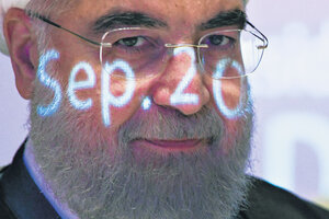 Rohani defendió el pacto nuclear de Irán (Fuente: AFP)