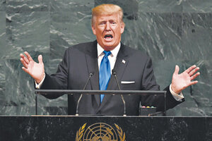 Trump amenazó con aniquilar a Corea del Norte (Fuente: AFP)