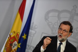 Camino a la intervención de Cataluña (Fuente: AFP)