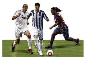 Federico Azcárate, de cruzarse con Zidane y Ronaldinho a Tandil y Pergamino