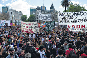 Para que la muerte de Santiago no quede impune (Fuente: DyN)