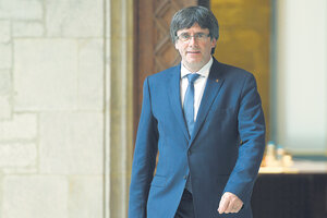 Puigdemont quiere dialogar sin “condición previa” (Fuente: AFP)