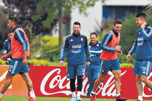Con Messi, el equipo toma forma (Fuente: EFE)