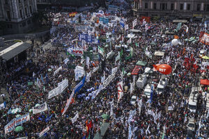 El sindicalismo le marca la cancha a Macri (Fuente: Télam)