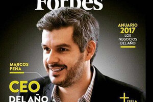 Para Forbes, el CEO del año es Marcos Peña (Fuente: Twitter)