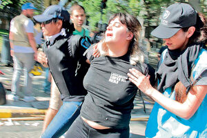 Eva Luna Lillo fue detenida durante la represión a unas cuadras de la plaza del Congreso.