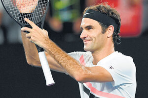 Federer pone orden en Australia