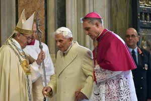Benedicto XVI vislumbra su muerte (Fuente: AFP)