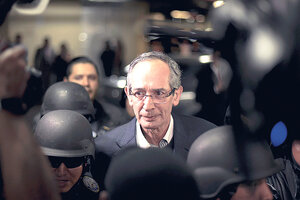 Colom, detenido por corrupción (Fuente: AFP)