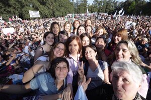 El mensaje de CFK sobre el movimiento feminista