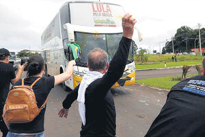 Cuatro disparos contra la caravana de Lula (Fuente: AFP)