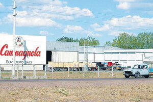 La planta de La Campagnola, en Mendoza. Una empresa con más de cien años de historia hoy en manos de Arcor.