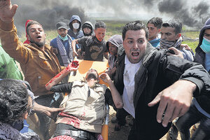 Masacre en el límite entre Gaza e Israel (Fuente: AFP)