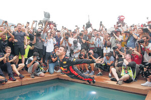 Ricciardo tuvo su fin de semana soñado (Fuente: AFP)