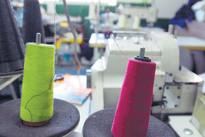La industria textil no logra hacer pie (Fuente: Bernardino Avila)
