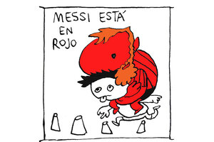 Messi está en Rojo (Fuente: REP)