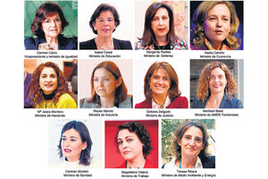 Las mujeres arriba en España (Fuente: EFE)