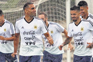 La lluvia le da tranquilidad a la Selección (Fuente: Prensa AFA)