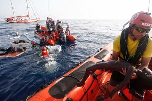 Una nueva tragedia en el Mediterráneo (Fuente: AFP)