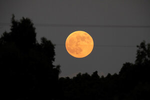 El eclipse lunar más largo del siglo (Fuente: EFE)