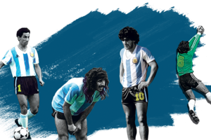 Alfabeto y números, una marca que identificaba a la Argentina en los Mundiales