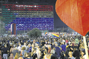 Miles protestaron contra el Estado judío