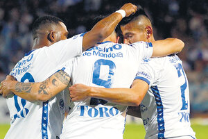 Encontró el gol en el último intento (Fuente: @ClubGodoyCruz)