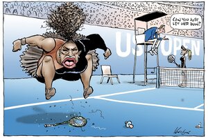 El sexismo se ensaña con Serena (Fuente: AFP)