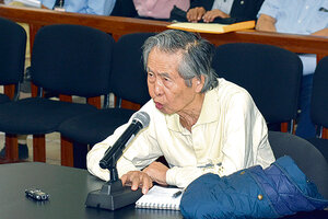 Se cayó el indulto otorgado al dictador Fujimori