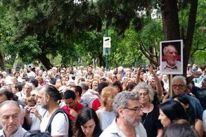 Una despedida popular para Osvaldo Bayer (Fuente: Twitter Sipreba)