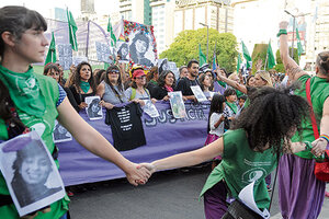 De paro y en marcha contra la Justicia machista