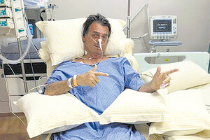Bolsonaro gobernará desde un hospital