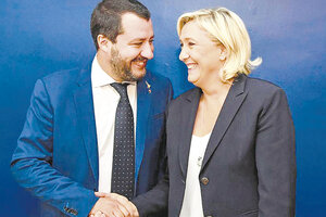 Lo que faltaba, un idilio entre Le Pen y Salvini