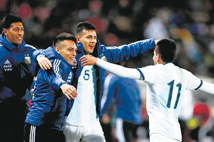 Argentina sumó un triunfo pero también más dudas (Fuente: DPA)