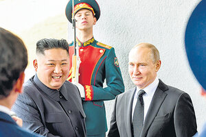 En Rusia, Kim pide garantías (Fuente: AFP)