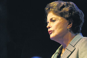 Dilma Rousseff: “Estos tiempos nos exigen, ante todo, coraje” (Fuente: Leandro Teysseire)