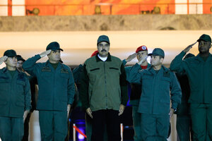 Maduro se apoya en los militares tras el golpe fallido (Fuente: AFP)