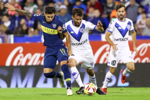 Boca no pudo frente a Vélez (Fuente: Fotobaires)