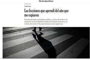 El espionaje ilegal del macrismo llegó a las páginas del New York Times 