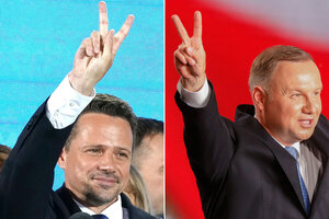 El presidente polaco gana, pero no le alcanza para evitar el ballottage (Fuente: AFP)