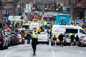 Un muerto y seis heridos durante un ataque en Glasgow (Fuente: AFP)