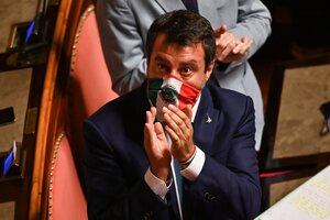 Matteo Salvini será procesado por negar ayuda a los inmigrantes (Fuente: AFP)