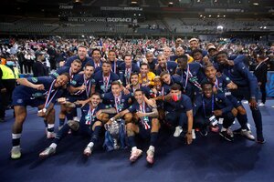 El París Saint Germain se llevó la Copa de la Liga de Francia (Fuente: EFE)