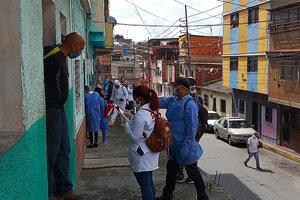 En los barrios populares de Caracas la lucha contra el coronavirus es comunitaria